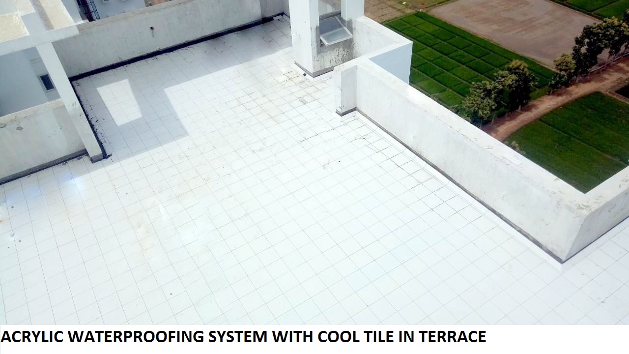 Terrace Waterproofing Acrylic Polymer
